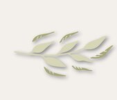 Sylvan Berries and Leaves Contour Layers - Craft Die