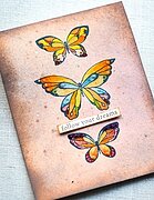 Lovely Butterflies - Clear Stamp and Die Set