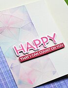 Crystal Lingo - Clear Stamp and Die Set