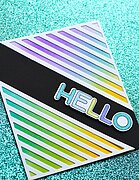Crystal Lingo - Clear Stamp and Die Set