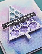 Christmas Mandala - Clear Stamp and Die Set