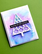 Christmas Mandala - Clear Stamp and Die Set