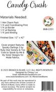 Candy Crush - Halloween Quilt Pattern