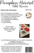 Pumpkin Harvest - Quilt Pattern