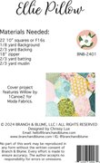 Ellie Pillow - Sewing Pattern