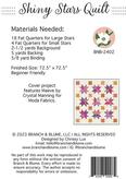 Shiny Stars Quilt - Quilt Pattern