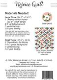 Rejoice Quilt - Quilt Pattern