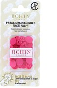 Finger Snap Buttons 13mm - Fuchsia 8 ct. , different perspective #1. Select this picture to zoom in
