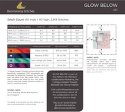 Glow Below - XStitch the Rainbow - Cross Stitch Pattern