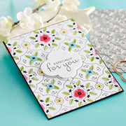 Floral View - Press Plate & Die Set