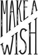 Diagonal Make a Wish - Press Plate