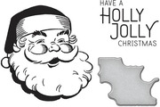 Holly Jolly Santa - Press Plate & Die Set 