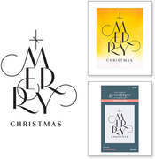 Chic Merry Christmas - Press Plate