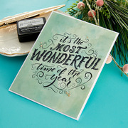 Most Wonderful Time - Press Plate Die
