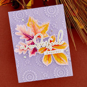 Autumn Leaves - Press Plate And Die Set