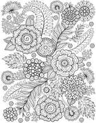Kaleidoscope Flowers - Press Plate 