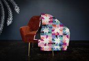 Backyard Tree Bark Flamingo - Quilt Fabric