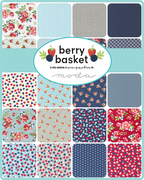 Berry Basket Blue Raspberry - Quilt Fabric