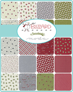 Blizzard Vanilla - Flurries Dots Snow - Quilt Fabric