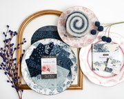 Breathtaking Blues Paisley Sky - Quilt Fabric