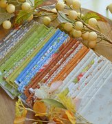 Butternut and Sage Dots Sage - Quilt Fabric