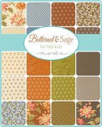 Butternut and Sage Dots Sage - Quilt Fabric