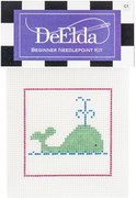 Whale Beginner Needlepoint Kit