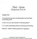Hexi-Gone - Quilt Pattern