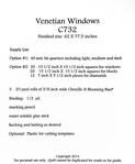 Venetian Windows - Quilt Pattern