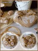 Bee... Biscornu! - Cross Stitch Pattern
