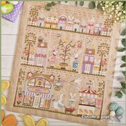 Pasqua In Citta - Easter Cross Stitch Pattern