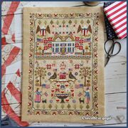 American Sampler - Patriotic Cross Stitch Pattern