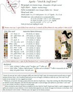 Agatha - Halloween Cross Stitch Pattern, different perspective #1. Select this picture to zoom in