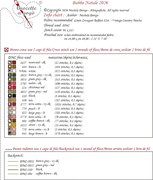 Babbo Natale 2026 - Christmas Cross Stitch Pattern, different perspective #1. Select this picture to zoom in