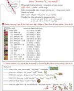 Petite Christmas - Cross Stitch Pattern, different perspective #1. Select this picture to zoom in