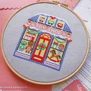 Jingle Bell Toy Shop - Christmas Cross Stitch Kit