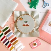 Holly Jolly Kitchen - Christmas Cross Stitch Kit