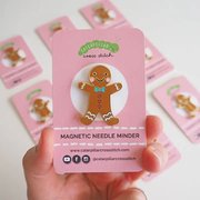 Gingerbread - Christmas Magnetic Needle Minder