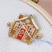 Gingerbread House - Christmas Magnetic Needle Minder