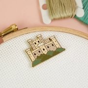 Castle - Magnetic Needle Minder, different perspective #1. Select this picture to zoom in