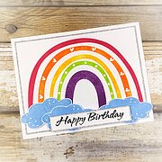 Build A Rainbow - Big and Bold Clear Stamp Set