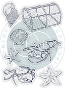 Sea - Clear Stamp Set