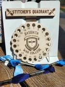 Stitcher's Quadrant Circle - Floss Organizer, different perspective #1. Select this picture to zoom in