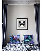 Volatic Turquoise 1 - Stamped Needlepoint Cushion Kit