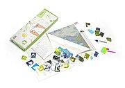 Little Unicorn On The Rink - Diamond Painting Kit