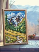Mountain Path - Cross Stitch Kit