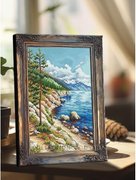 Descent to Azure Lake - Cross Stitch Kit