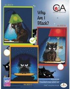 Why Am I Black (Cat)? #3 - Cross Stitch Kit