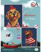 Adventurers in Stripes #1 - Cross Stitch Kit