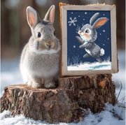 Delicate Snowlight #2 - Cross Stitch Kit